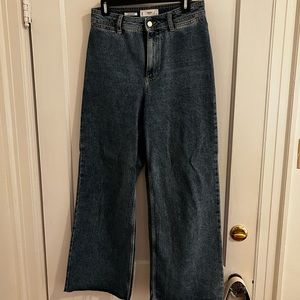 Mango Catherine Wide Leg Jeans